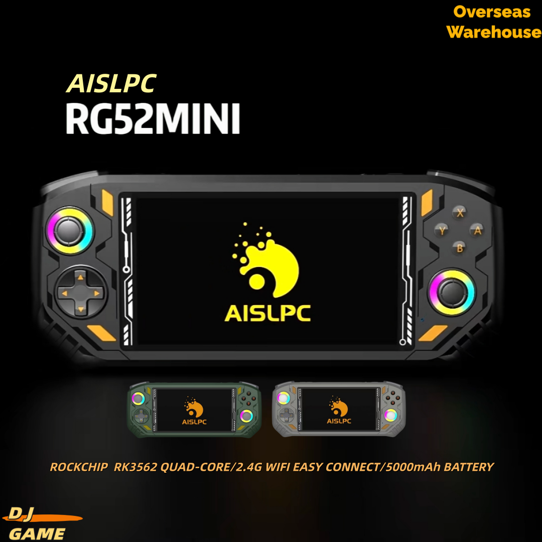 Retro Gaming Hdmi - AISLPC RG52 MINI Dispositivo de Jogos