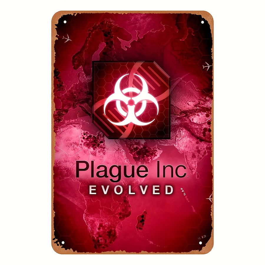 Retro Gaming Style - Placa de Metal Estilo Vintage Plague
