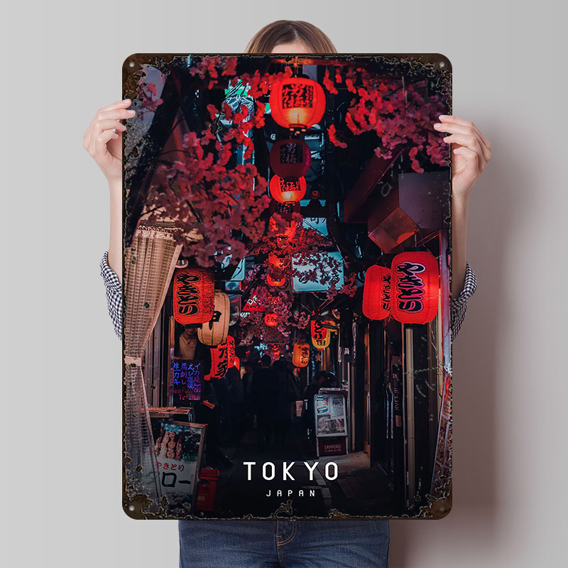 Retro Gaming Tokyo - Pôsteres impressos de Tóquio, arte de