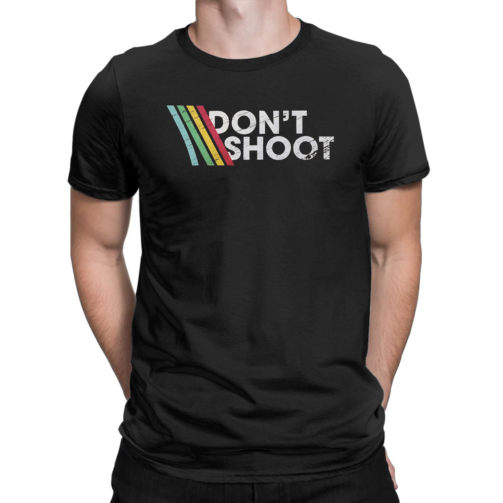 Retro Gaming T Shirts - Camiseta vintage praia não atire jogos