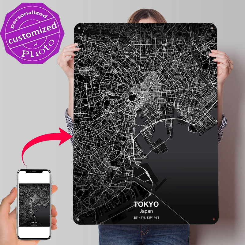 Retro Gaming Tokyo - Mapa da Cidade de Tóquio em