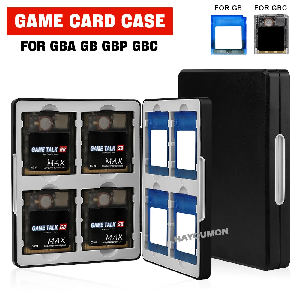 Game Boy Cartridge Holder - Caixa Organizadora de Cartões de Jogo