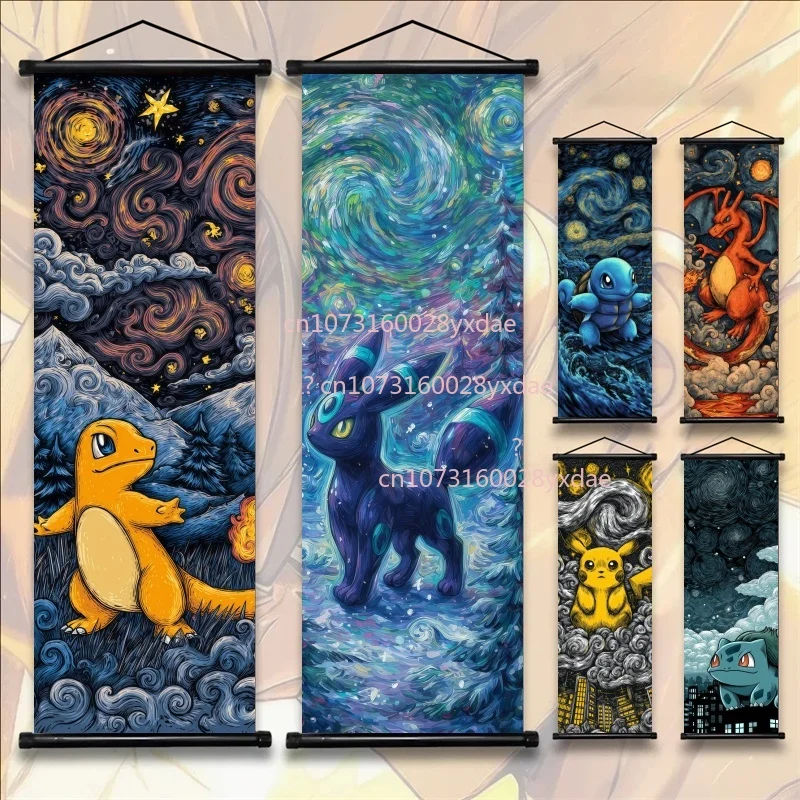 Retro Gaming Pokemon - Pôster Impresso de Pokémon, Arte de