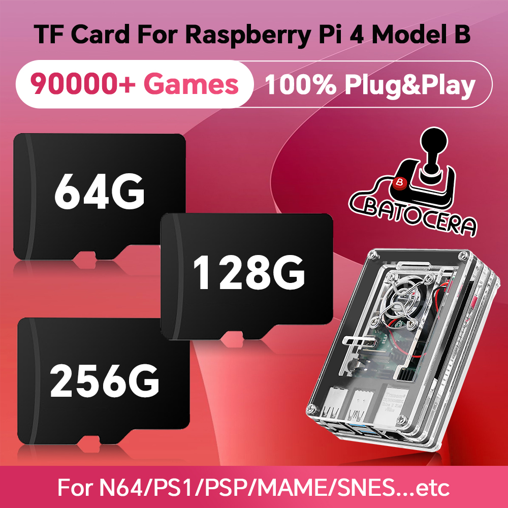 Retro Gaming Raspberry Pi - Cartão de jogo retrô para raspberry
