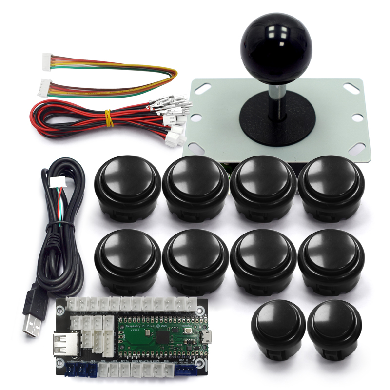 Retro Gaming Raspberry Pi - Kit DIY de Jogo de Arcade