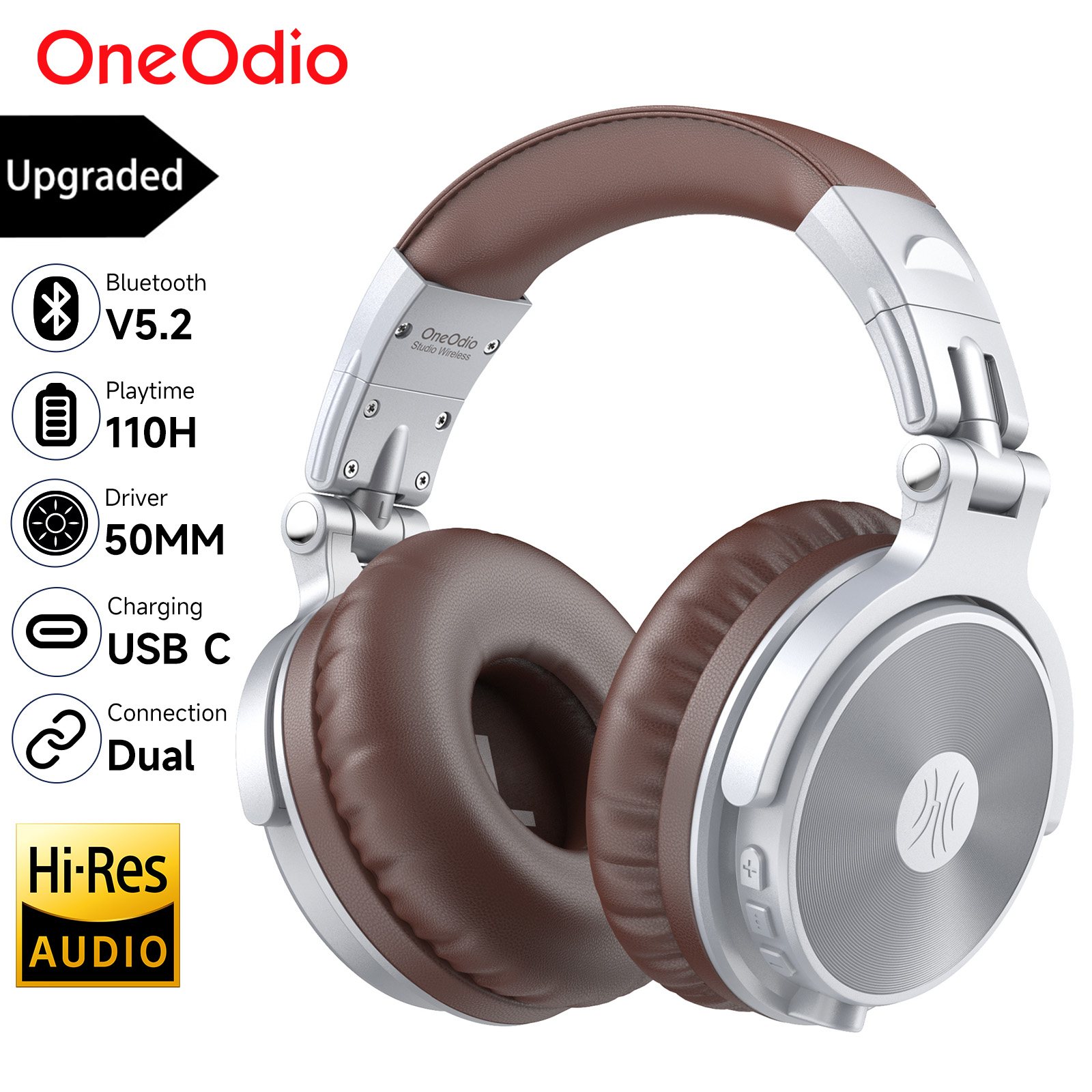 Retro Gaming Headset - Oneodio atualização pro c sem fio