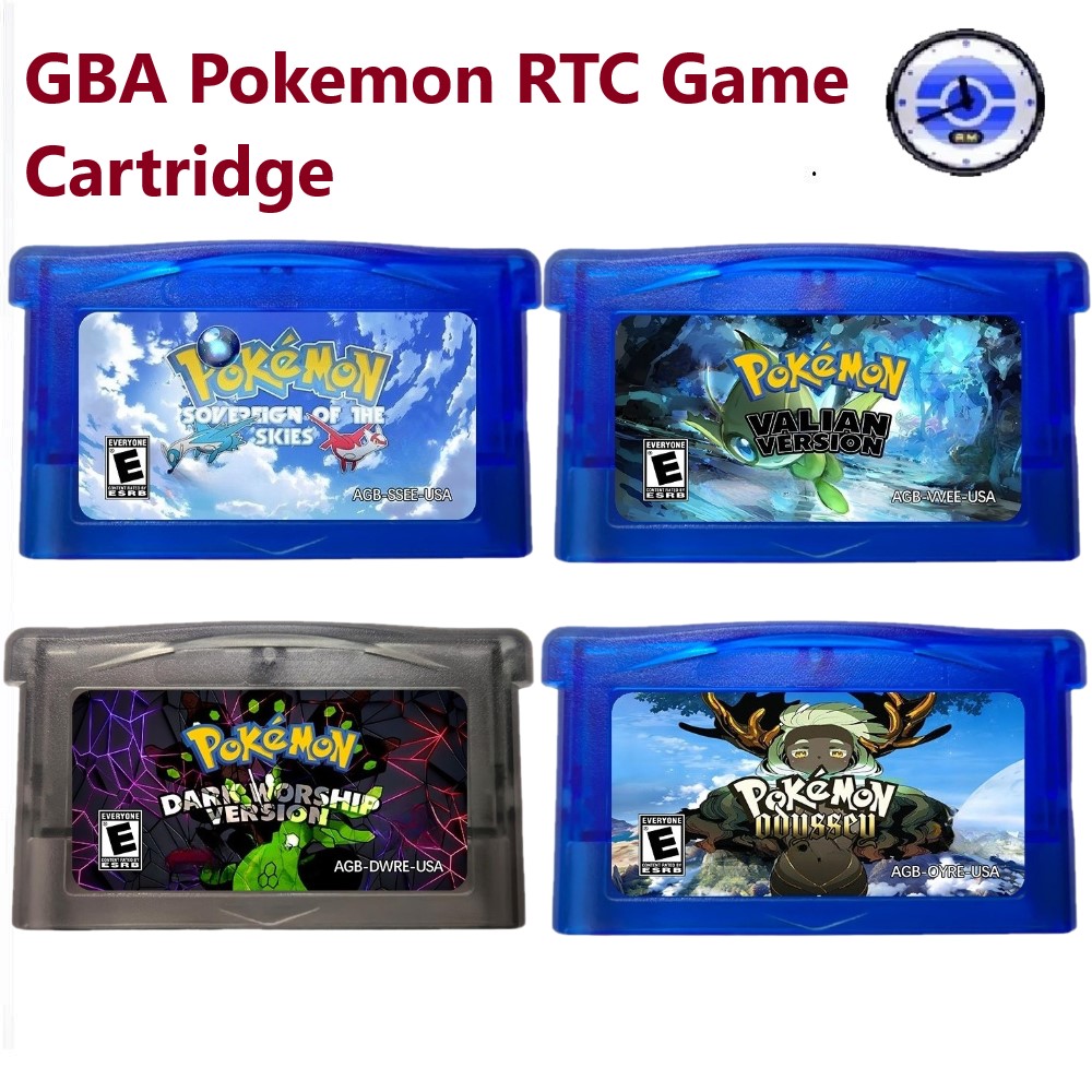 Rom Cartridge Flash - Cartucho de Jogo GBA RTC em