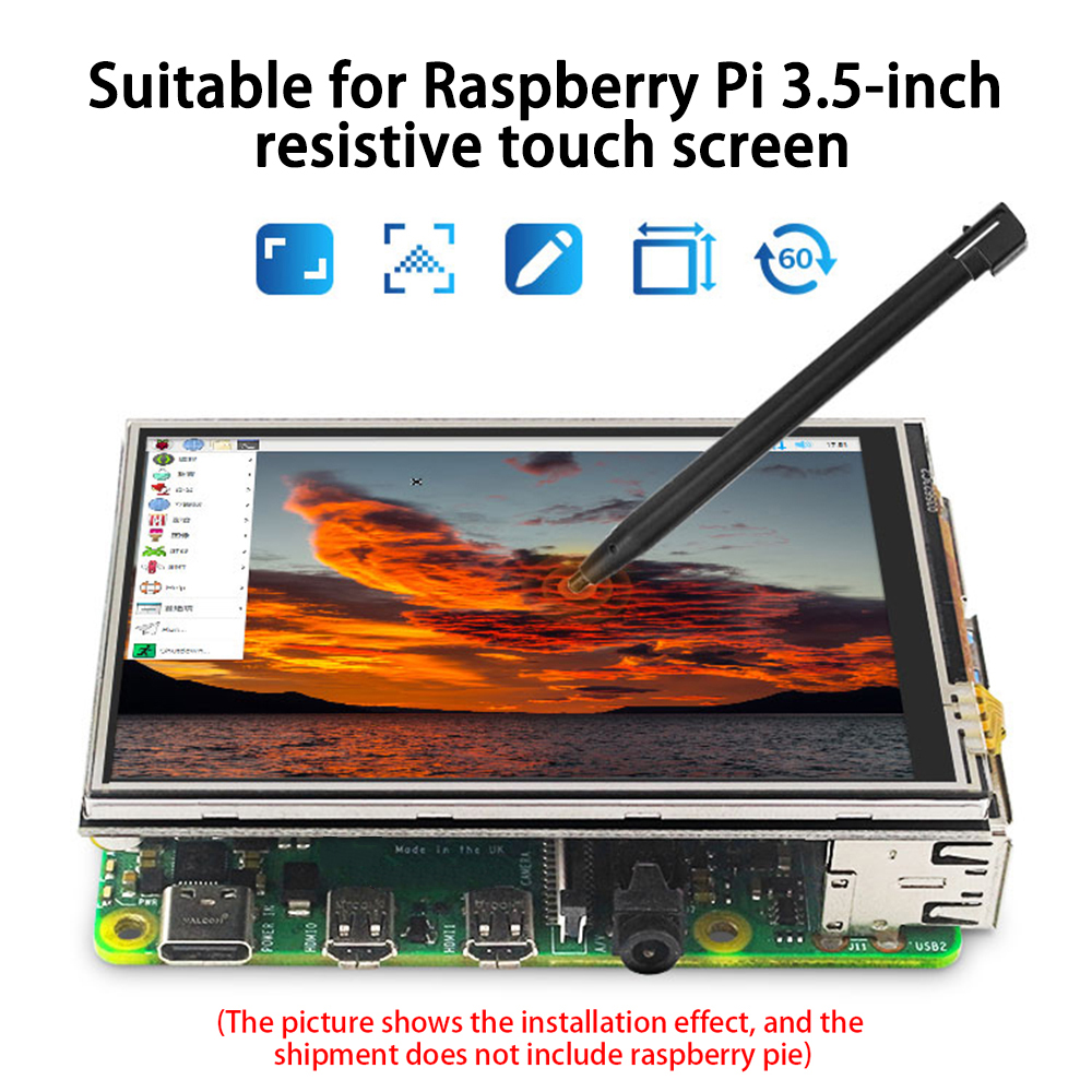 Ecrã tátil TFT de 3,5 polegada - Retro Gaming Raspberry Pi avaliação e preço