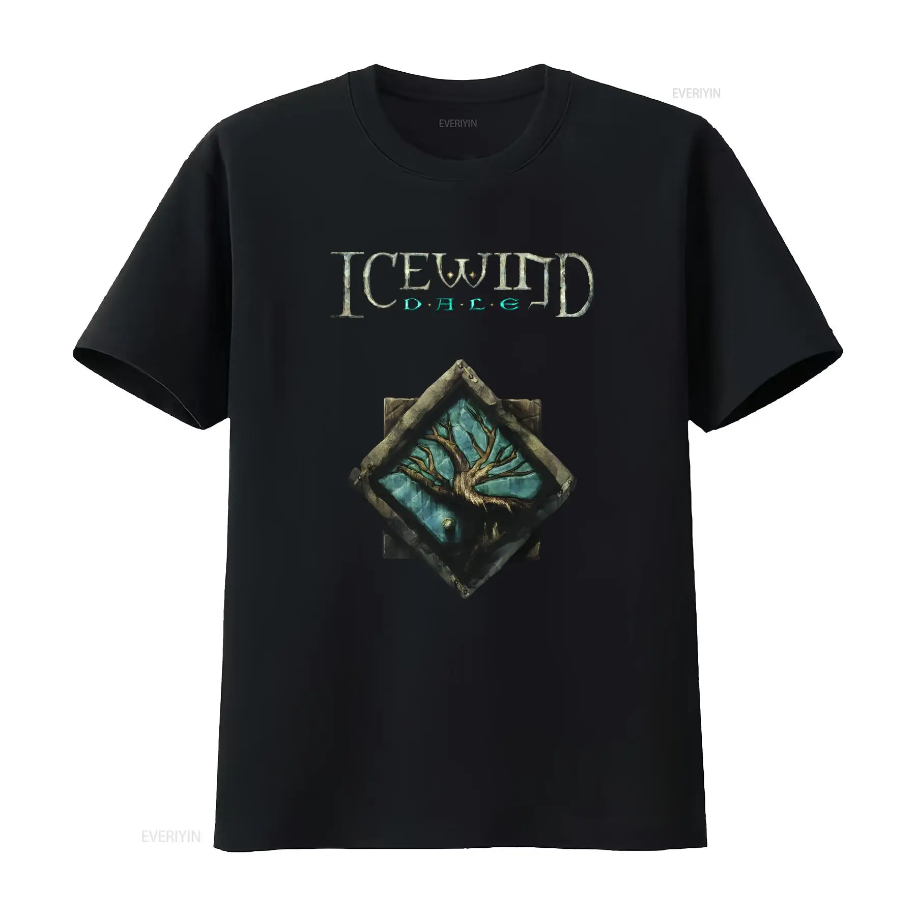 Icewind Dale Logo Classic Vide - Retro Gaming T Shirts avaliação e preço
