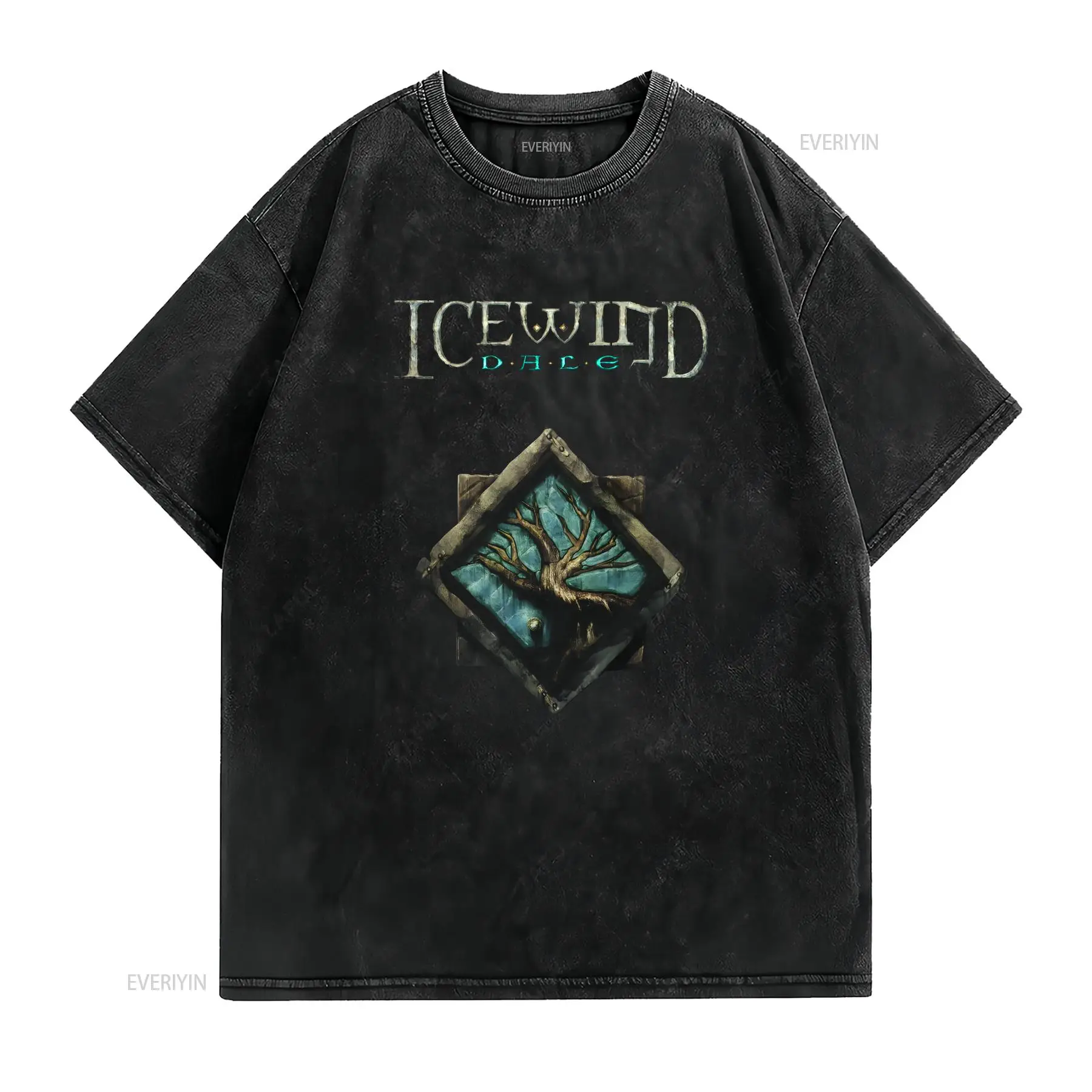 Icewind Dale Logo Classic Vide - Retro Gaming T Shirts avaliação e preço