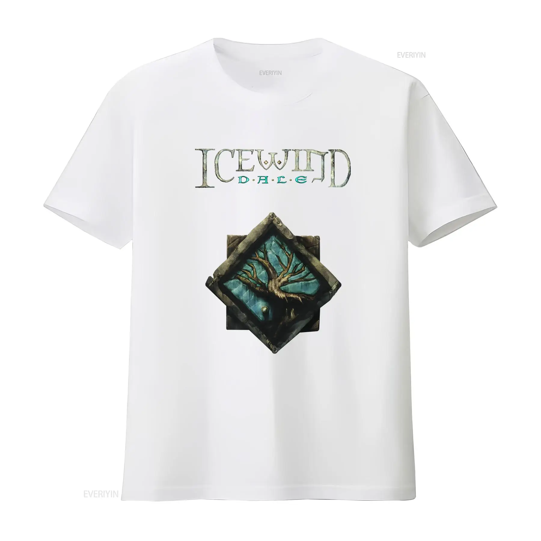 Icewind Dale Logo Classic Vide - Retro Gaming T Shirts avaliação e preço
