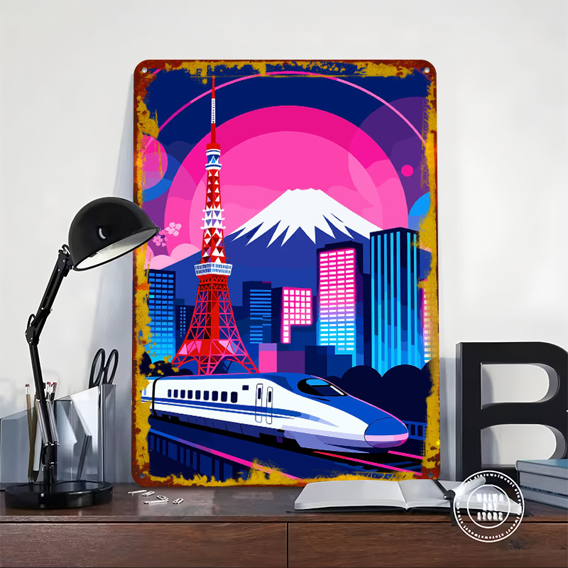Pôster de Paisagem da Cidade d - Retro Gaming Tokyo avaliação e preço