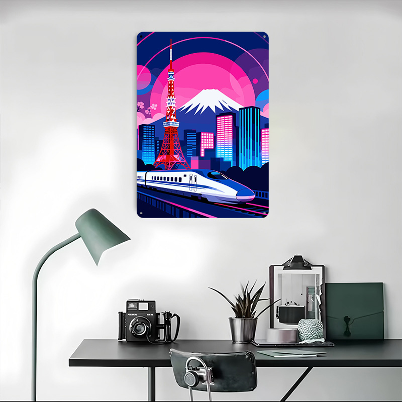 Pôster de Paisagem da Cidade d - Retro Gaming Tokyo avaliação e preço