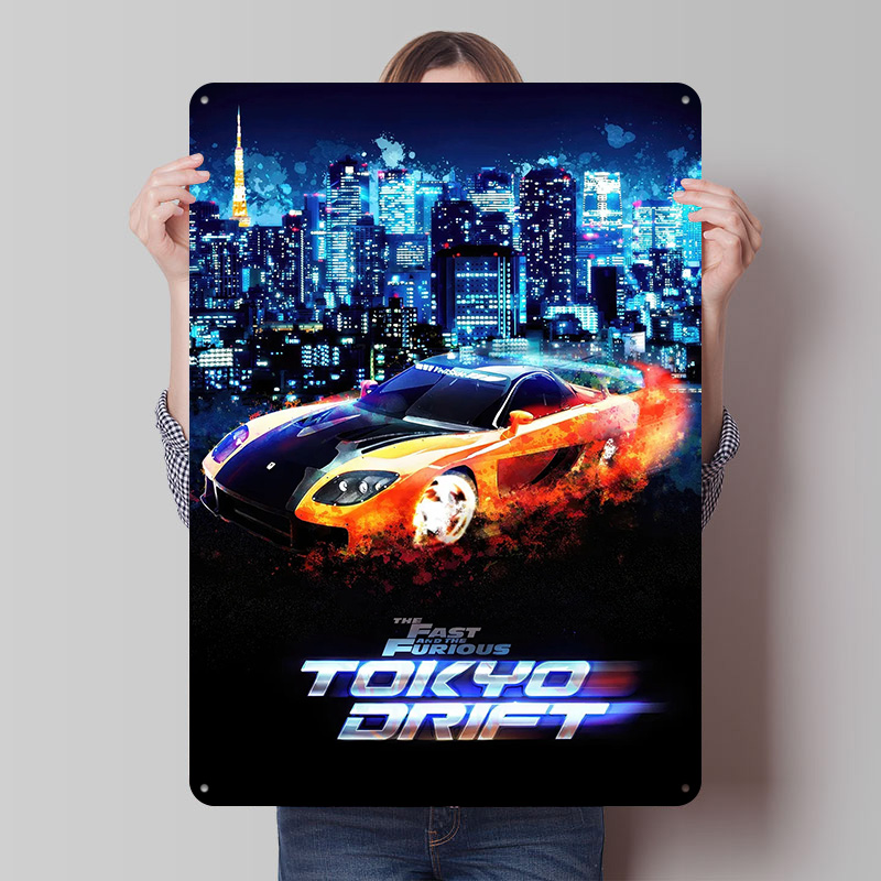 Pôster de Metal Personalizado  - Retro Gaming Tokyo avaliação e preço
