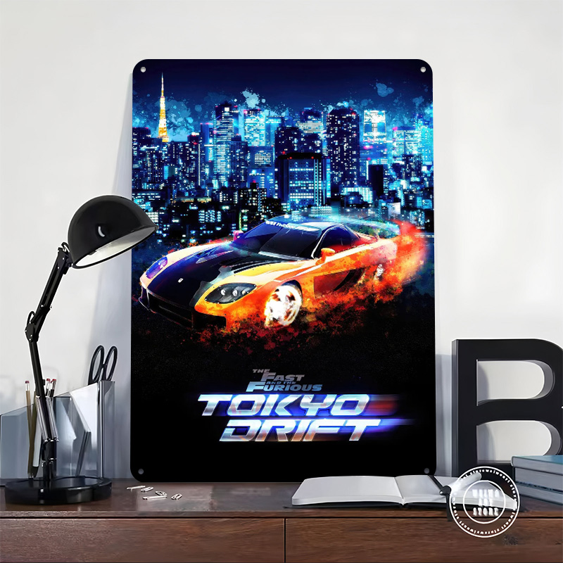 Pôster de Metal Personalizado  - Retro Gaming Tokyo avaliação e preço