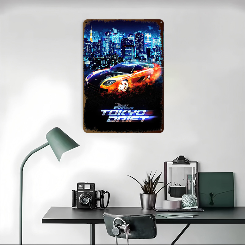Pôster de Metal Personalizado  - Retro Gaming Tokyo avaliação e preço