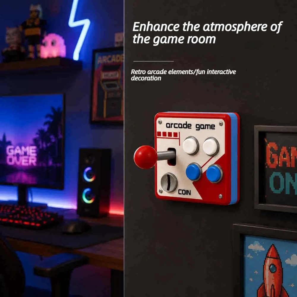 Capa de Placa para Joystick de - Retro Gaming Style avaliação e preço
