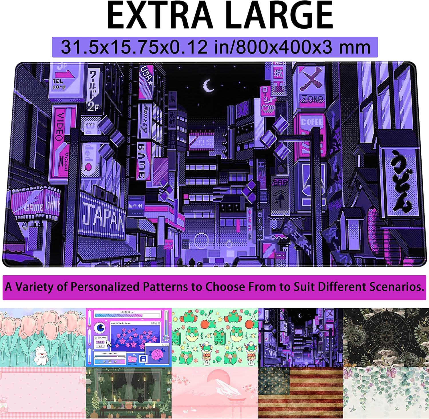 Tapete de mouse Tokyo Street P - Retro Gaming Tokyo avaliação e preço