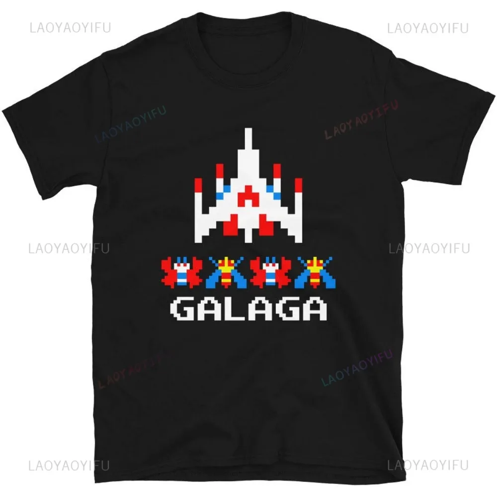 Arcade Galaga-camiseta vintage - Retro Gaming T Shirts avaliação e preço