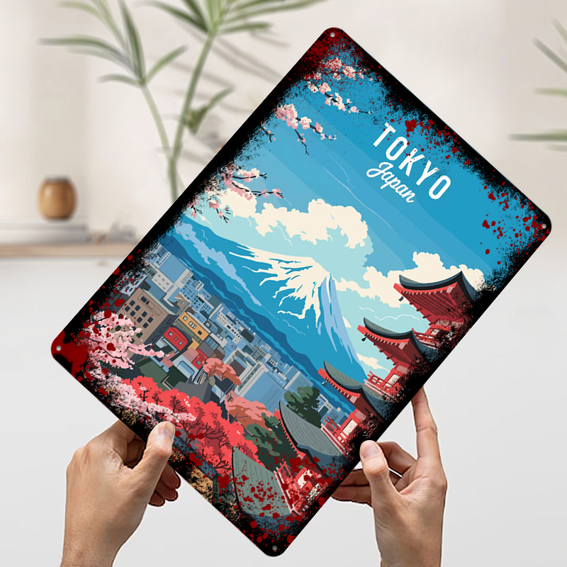 Placa de Metal Personalizada d - Retro Gaming Tokyo avaliação e preço