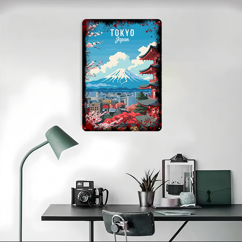 Placa de Metal Personalizada d - Retro Gaming Tokyo avaliação e preço