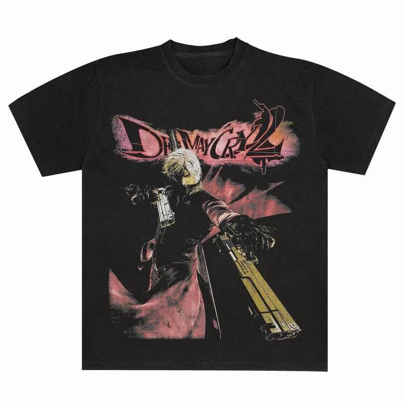 Camiseta Devil May Cry 2 Dante - Retro Gaming Theme avaliação e preço