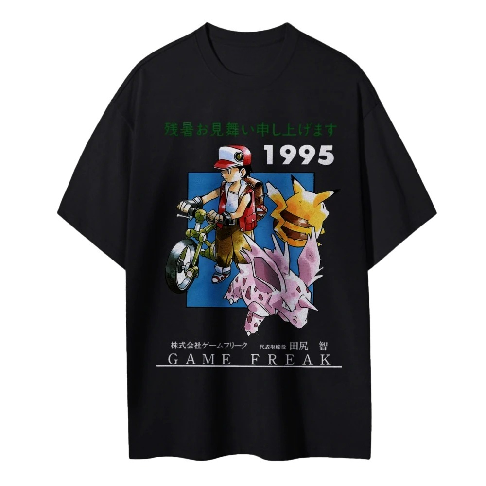 Camiseta Vintage Pokemon 1995  - Retro Gaming Pokemon avaliação e preço