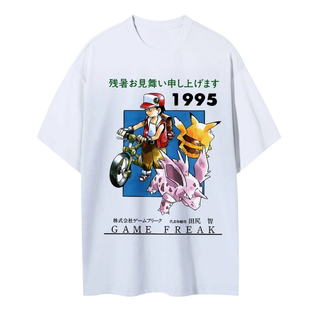 Camiseta Vintage Pokemon 1995  - Retro Gaming Pokemon avaliação e preço