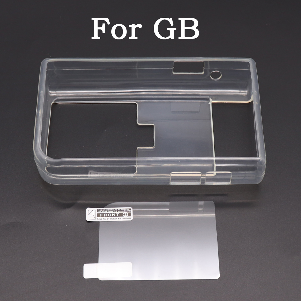 Transparente tpu gamepad capa  - Game Boy Cartridge Holder avaliação e preço