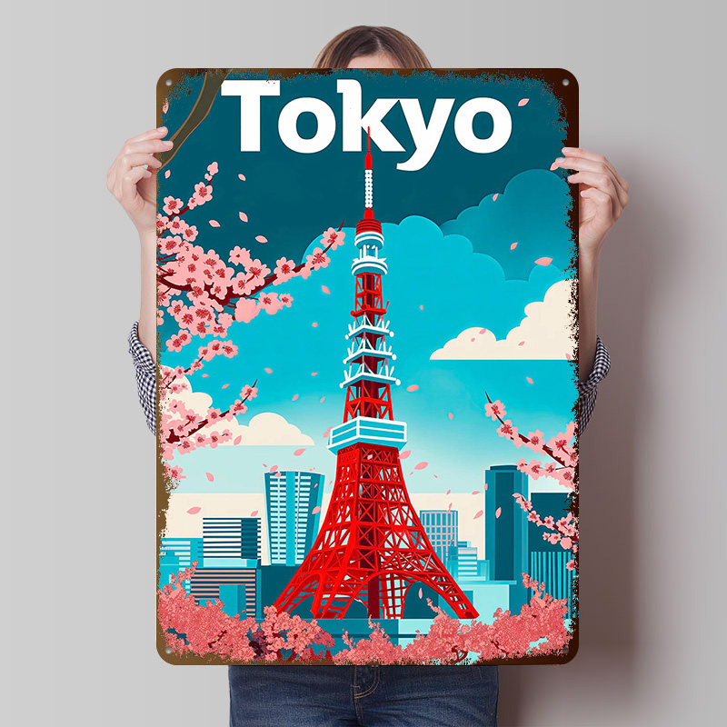 Pôster de Metal Personalizado  - Retro Gaming Tokyo avaliação e preço
