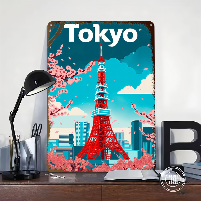 Pôster de Metal Personalizado  - Retro Gaming Tokyo avaliação e preço