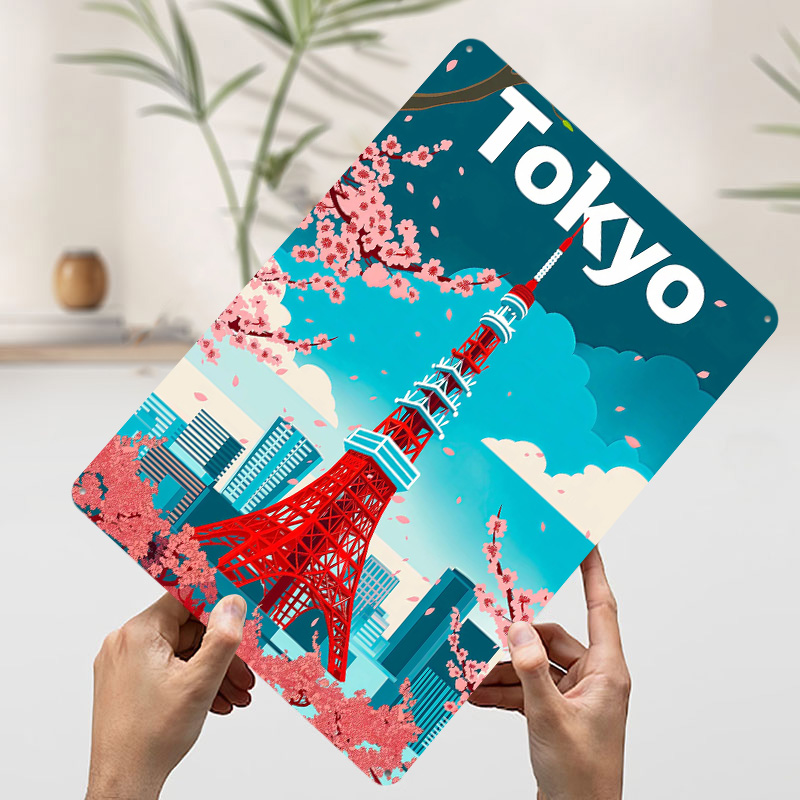 Pôster de Metal Personalizado  - Retro Gaming Tokyo avaliação e preço