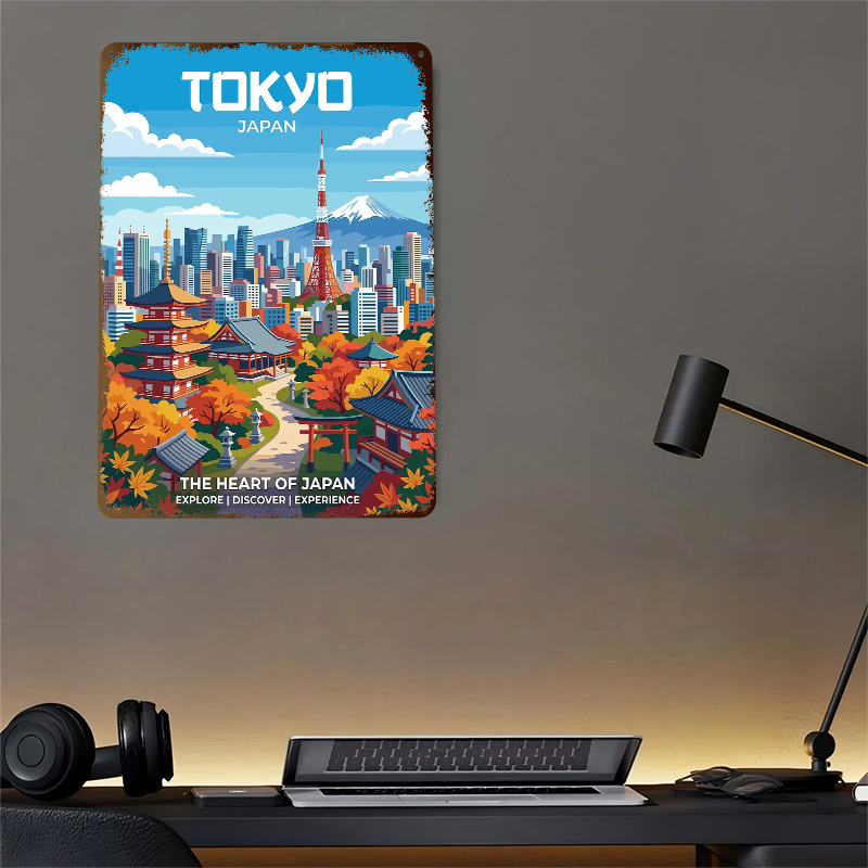 Pôster Impresso do Paisagem da - Retro Gaming Tokyo avaliação e preço