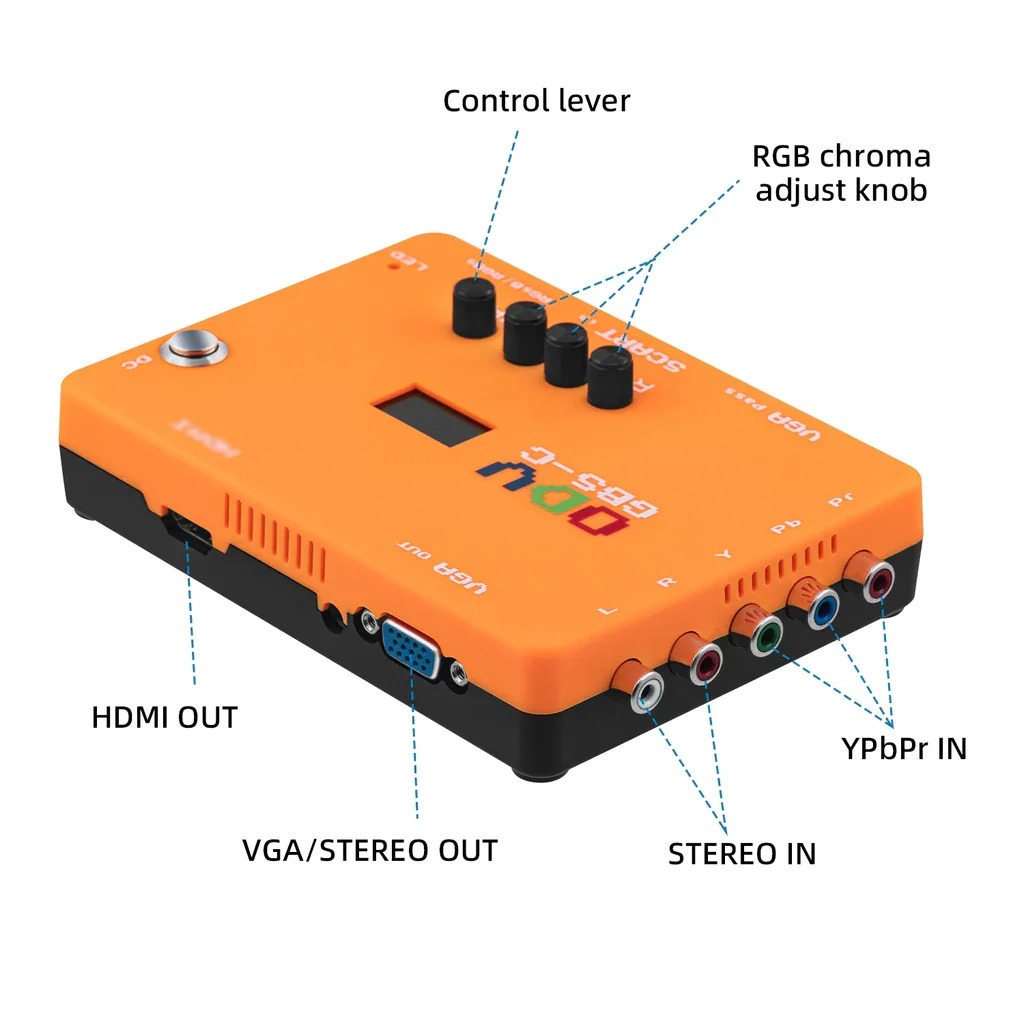 Adaptador AIO ODV-GBS-C OSSC C - Retro Gaming Hdmi avaliação e preço