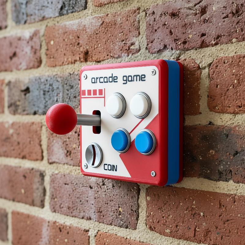 Placa de Botão de Jogo Retro,  - Retro Gaming Style avaliação e preço
