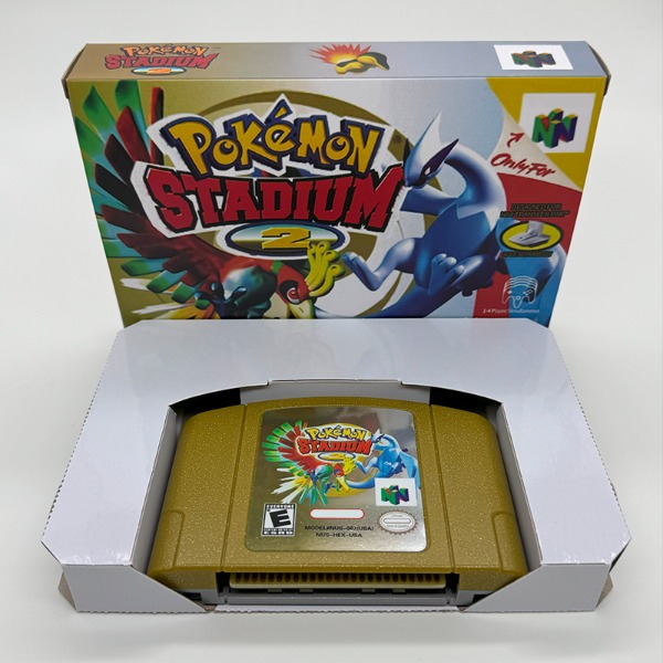 Cartucho de Jogo Pokemon Stadi - Retro Gaming Pokemon avaliação e preço