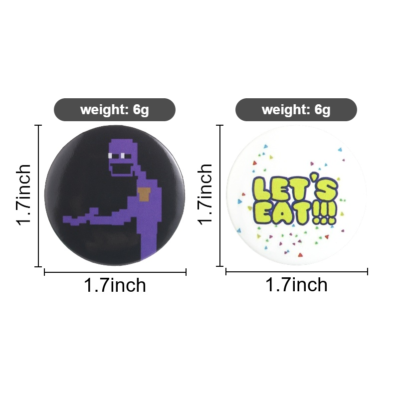 Broche de Personagem Roxo Anta - Retro Gaming Style avaliação e preço