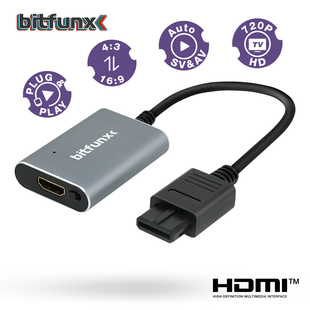 Bitfunx 720P HDMI ™   Adaptado - Retro Gaming Hdmi avaliação e preço