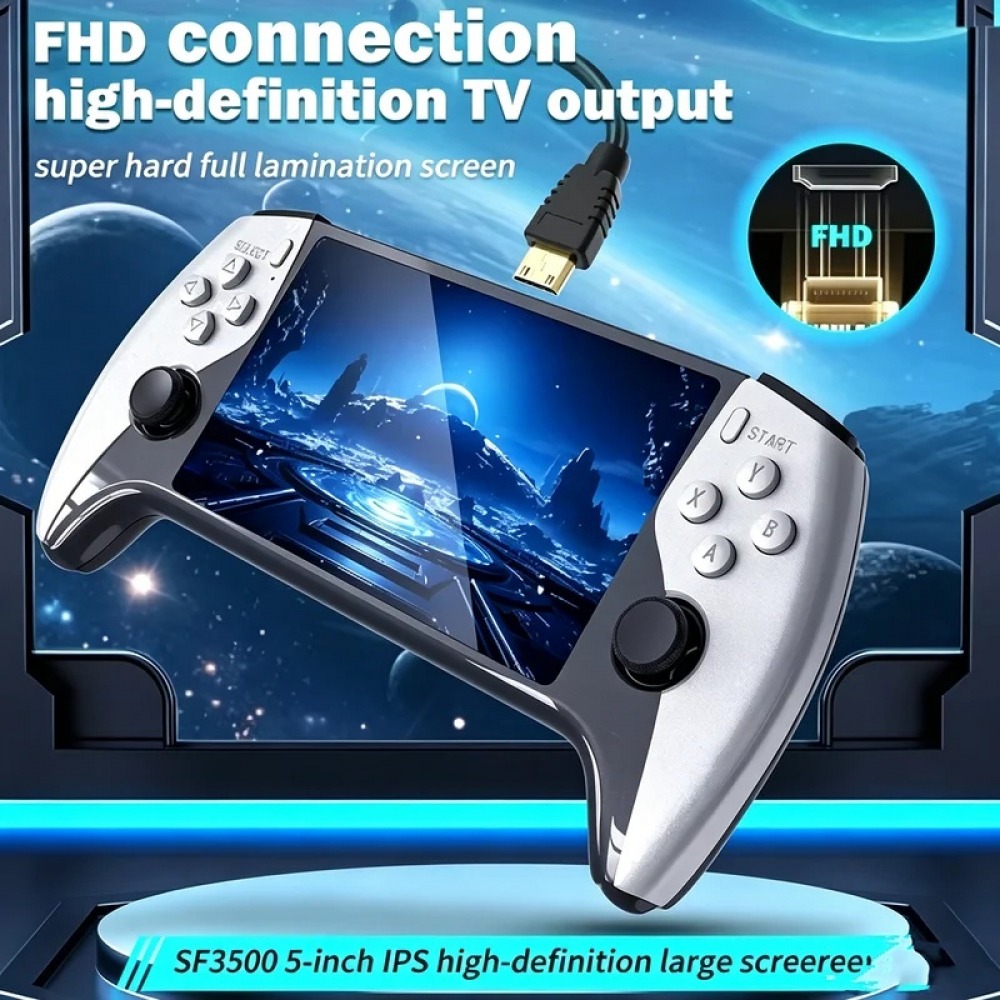 Console de jogos portátil SF35 - Retro Gaming Station avaliação e preço